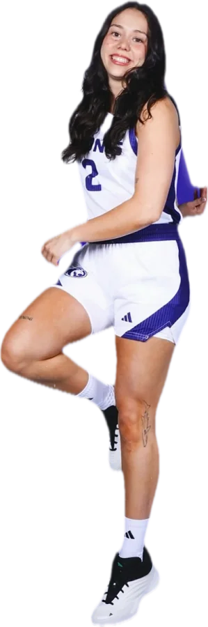 Vera in her North Alabama uniform